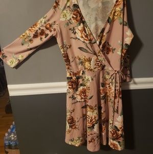 Cute Floral soft summer/fall short dress